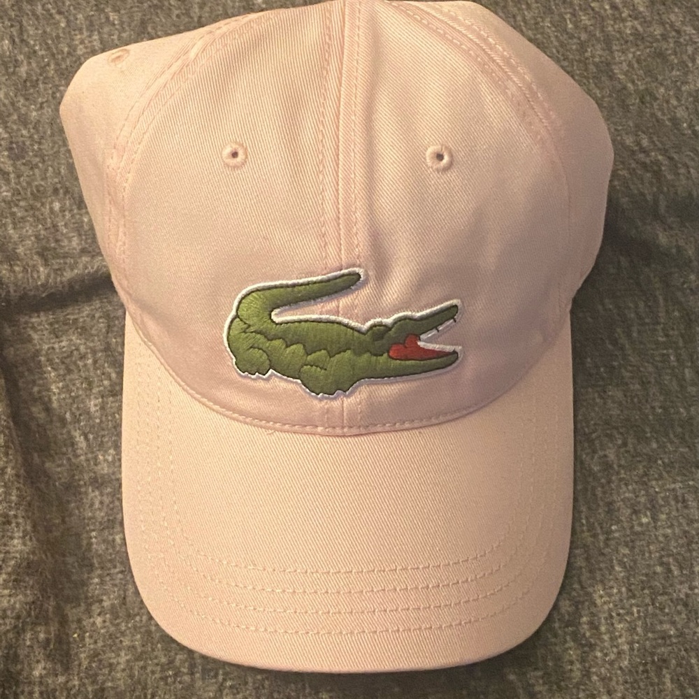 Unisex Contrast Strap And Oversized Crocodile Cotton Cap
